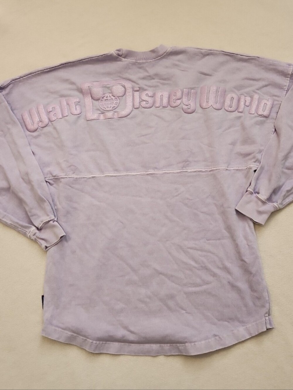 Disney XS Spirit Jersey purple Walt disney world parks oversized shirt top